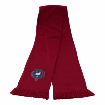 Custom HD Deluxe Scarf with woven badges