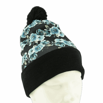 Printed Beanie Hat